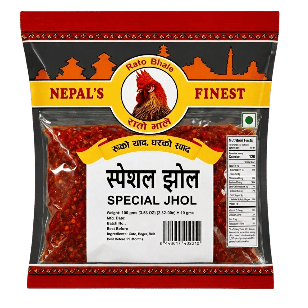 Rato bhale Special Jhol 100 g buy online USA - 1